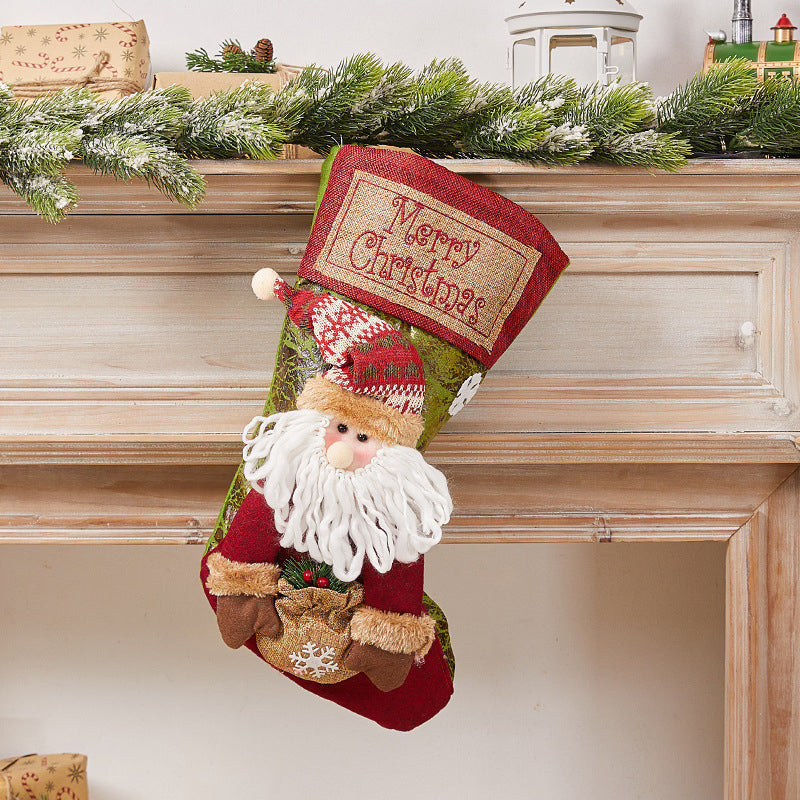 🎄Frühweihnachts-Sale 50 % RABATT🎁 Weihnachtsstrumpf-Geschenkbeutel