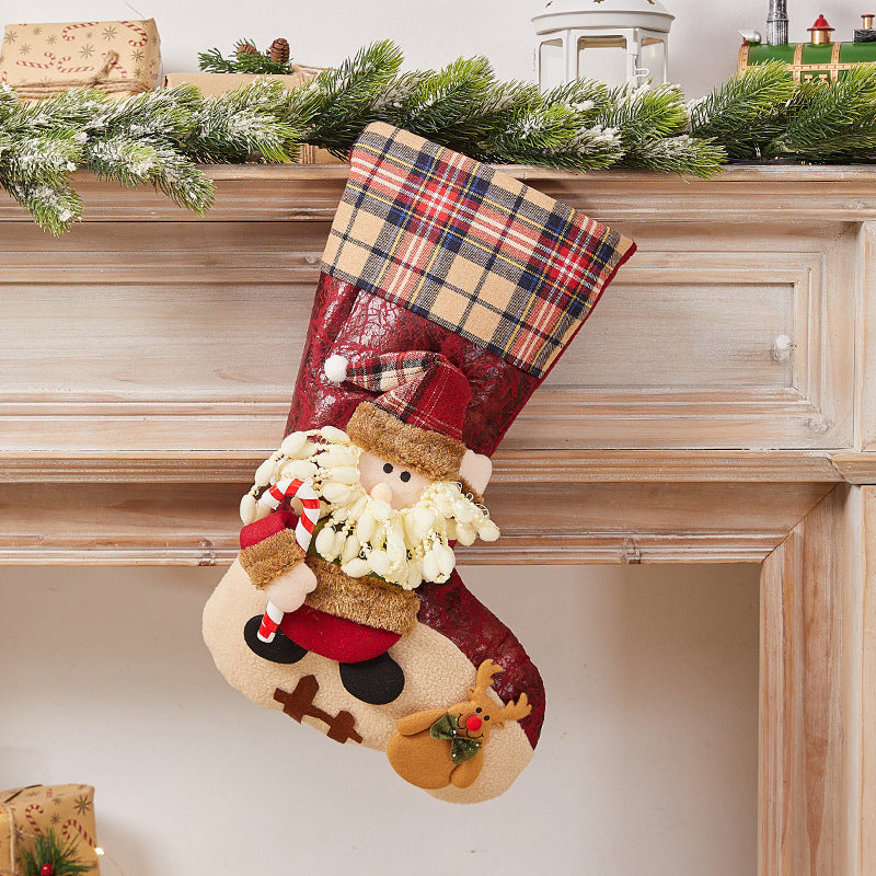 🎄Frühweihnachts-Sale 50 % RABATT🎁 Weihnachtsstrumpf-Geschenkbeutel