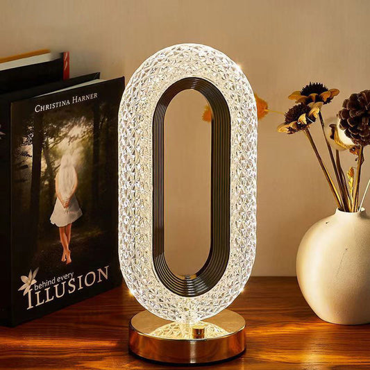 🎁Weihnachtsangebot: 50 % RABATT!!🎄ÜBER 50.000 VERKAUFT! ✨Wiederaufladbare luxuriöse Kristall-LED-Nachtlichtlampe