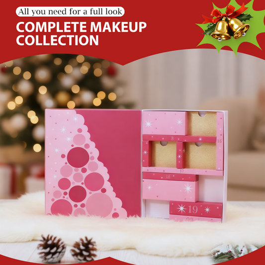 🎄 Weihnachtsangebot: 50 % Rabatt ⛄ Make-up-Adventskalender-Geschenkset 💄 — Komplettset mit 40-Farben-Lidschattenpalette & täglichen Überraschungen (Das perfekte Weihnachtsgeschenk! 🎁)