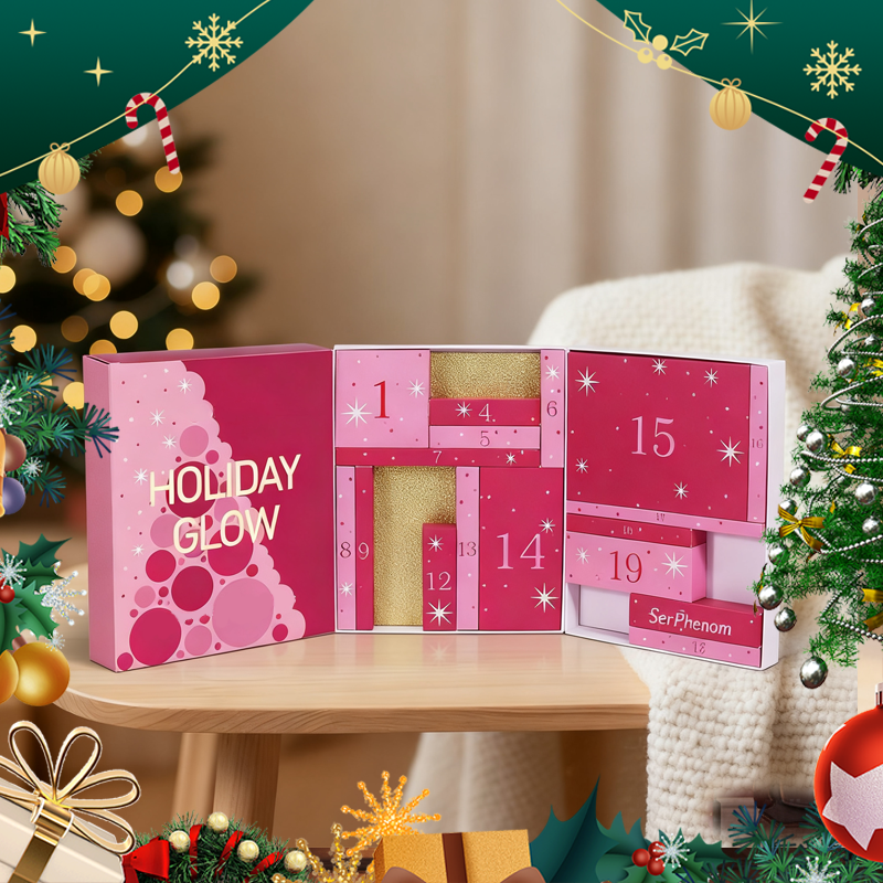 🎄 Christmas Sale: 50% Off ⛄ Makeup Advent Calendar Gift Set 💄 — All-in-one kit with 40-color eyeshadow palette & daily surprises (The perfect Christmas gift! 🎁)