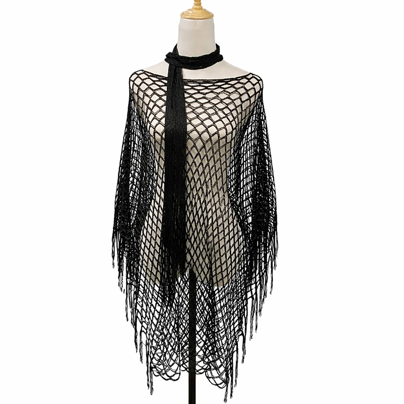 🏆 Nur heute zum Sonderpreis von 9,99 £! 💐Metallisch glänzender Häkel-Überwurf für den Sommer – leichtes, fließendes und mühelos stilvolles Sommeroutfit