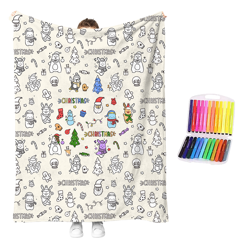 🔥LETZTER TAG: 50% RABATT!!🎨✨Kreatives „Cozy Coloring“-Deckenset – DIY-Kunst & Entspannungsaktivität